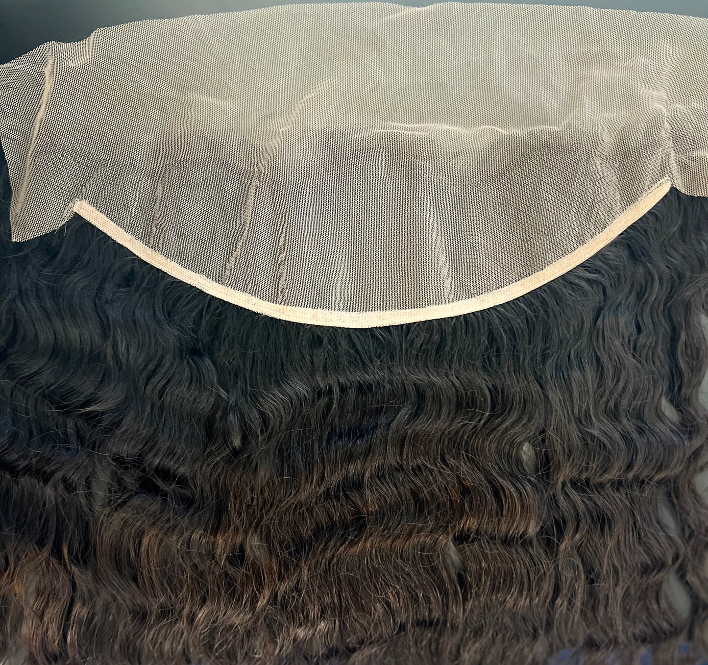 20 inch Lace Premium Raw Indian 13x4 Hair frontal – Unprocessed, Curly, Natural Hairline