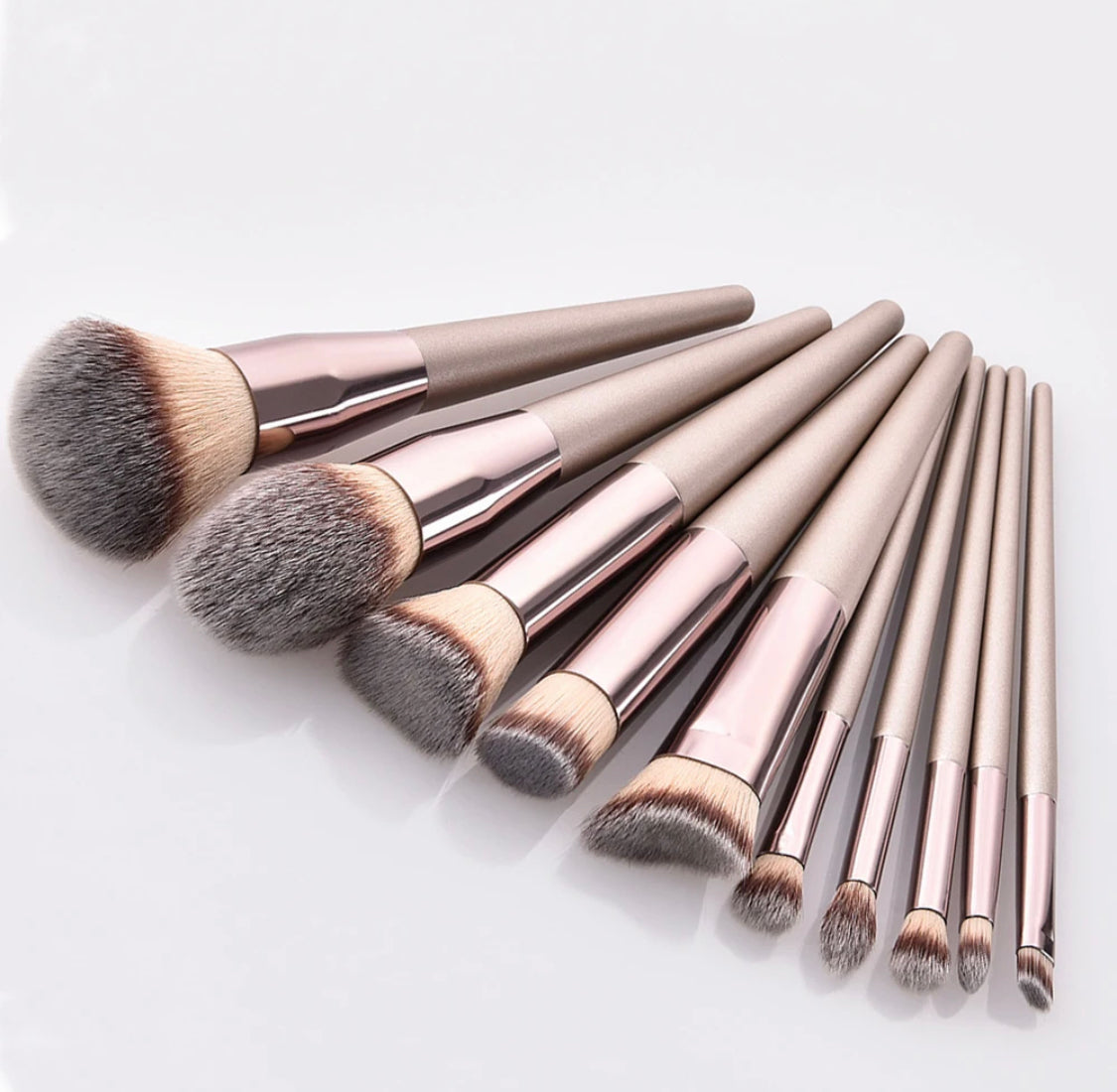 Rose Gold Professional Makeup Brush Set