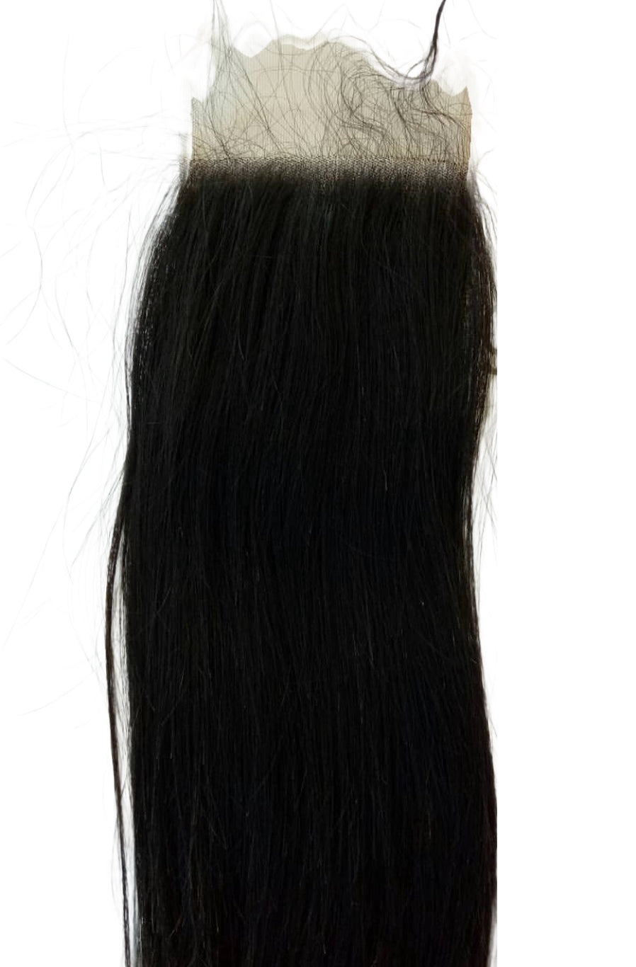 22 inch Lace Premium Raw Indian 4x4 Hair Closure – Unprocessed, Straight, Natural Hairline