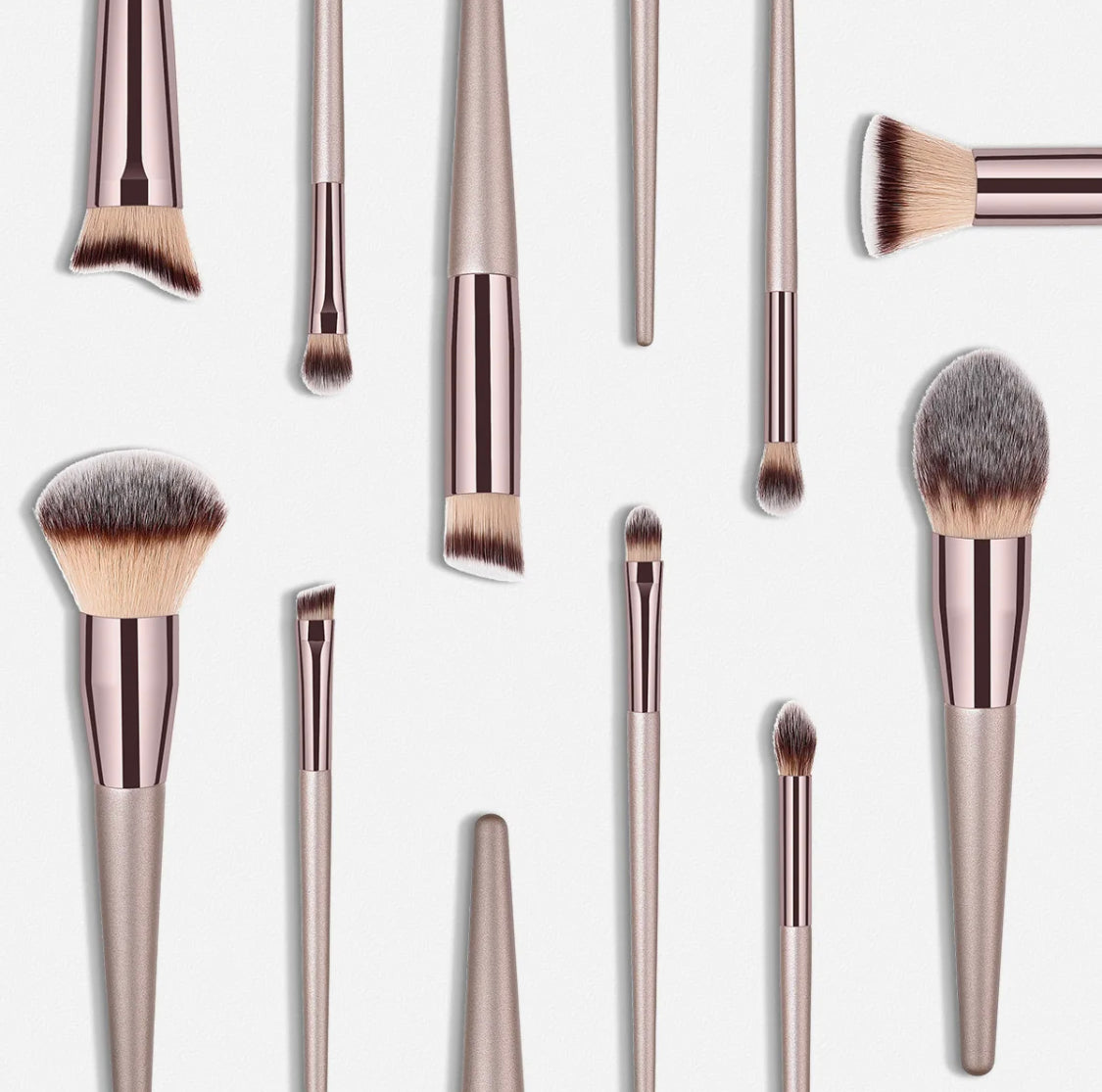 Rose Gold Professional Makeup Brush Set