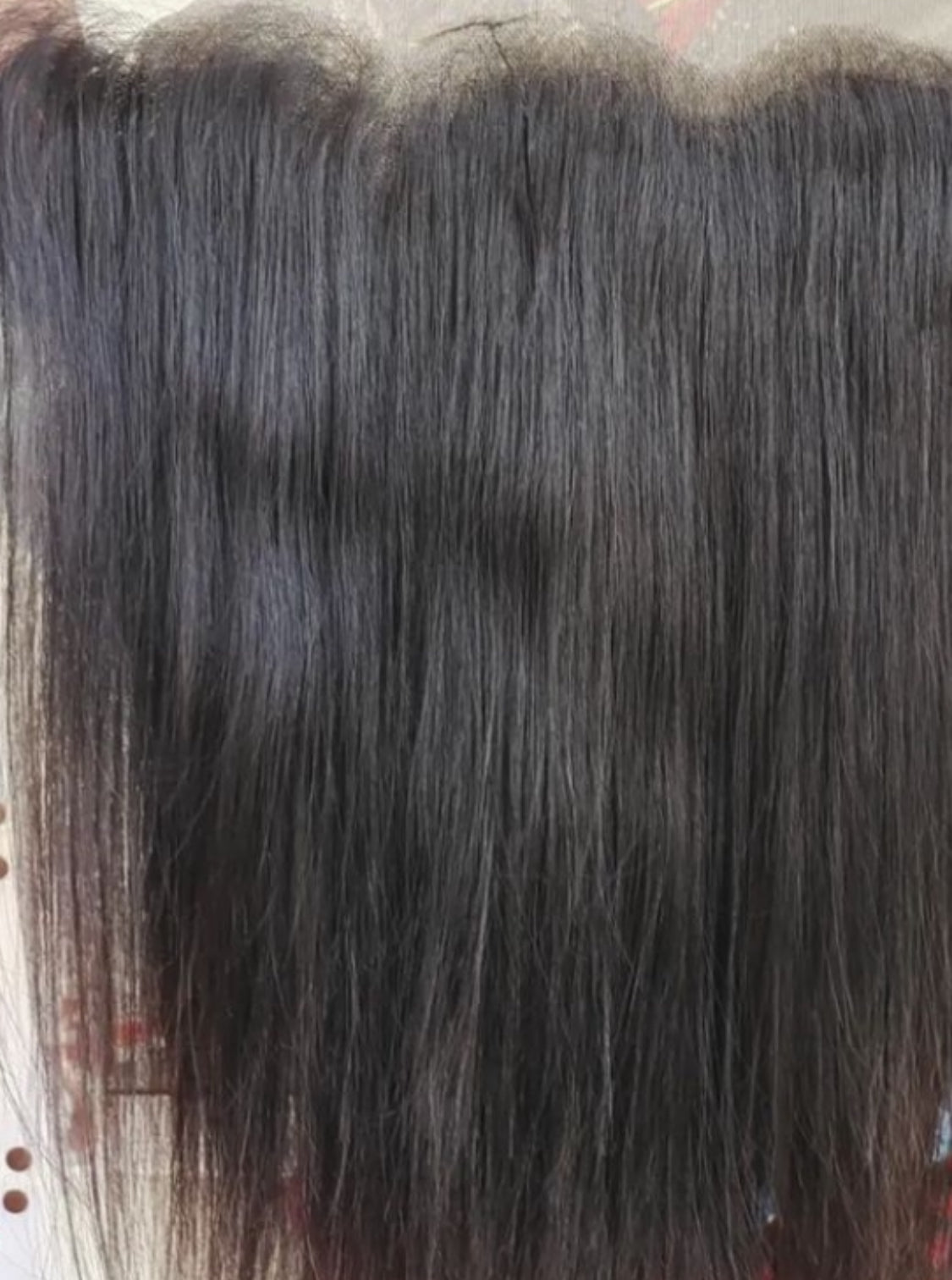 16 inch Lace Premium Raw Indian 13x4 Hair frontal – Unprocessed, Straight, Natural Hairline