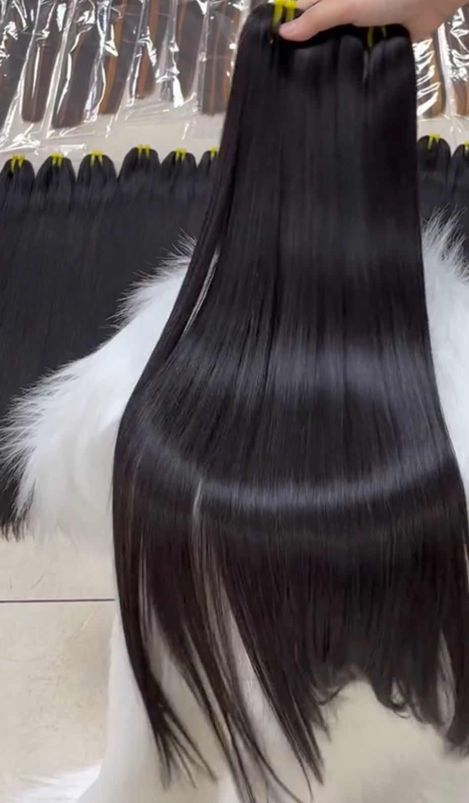 28” Vietnamese Bone Straight Bundles